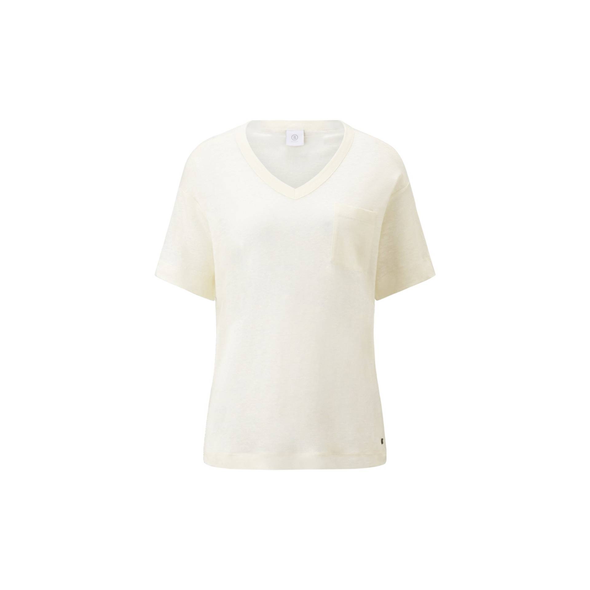 BOGNER Leinen-Shirt Lindsay für Damen - Vanille - 34 von Bogner