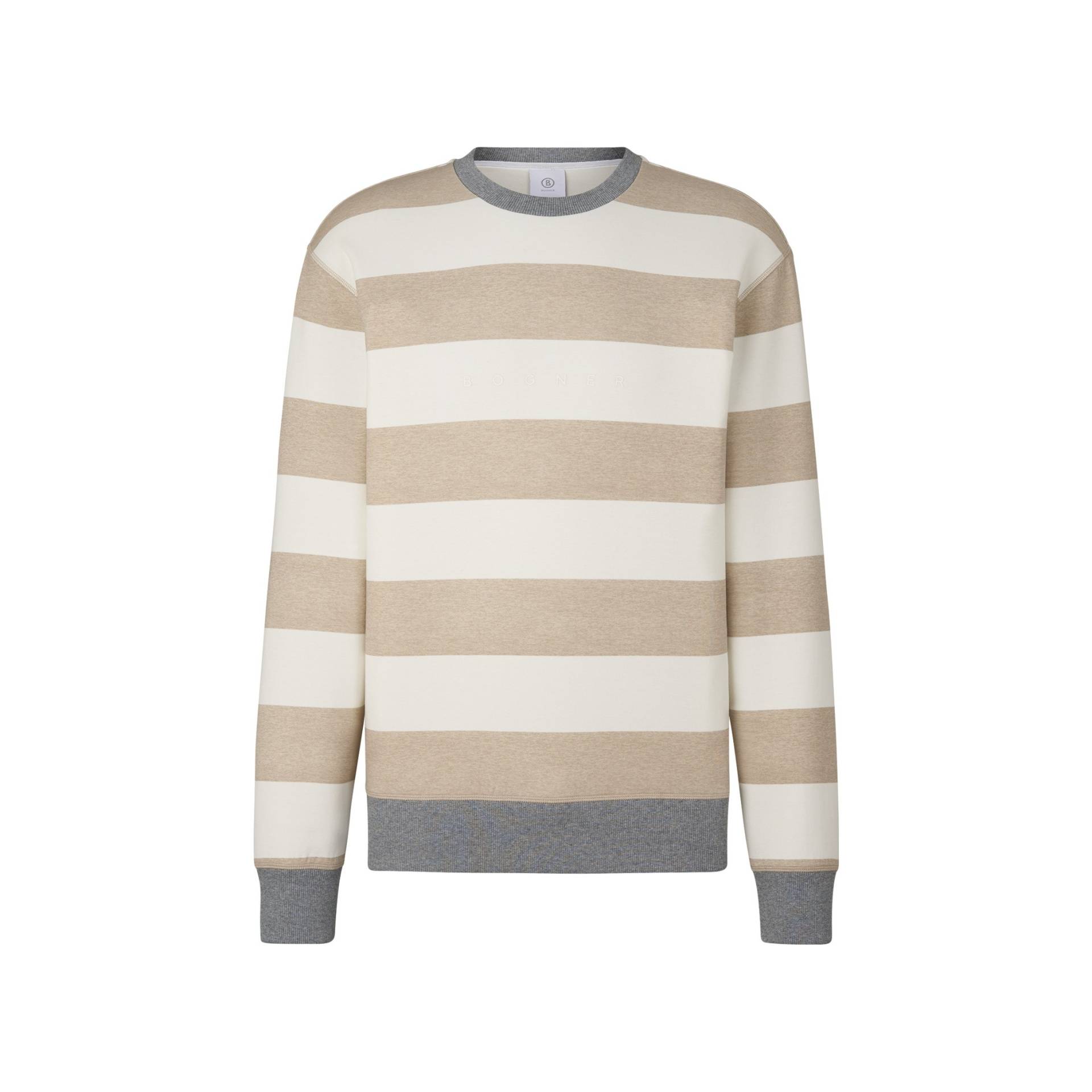 BOGNER Sweater Hanjo für Herren - Beige/Off-White - 3XL von Bogner