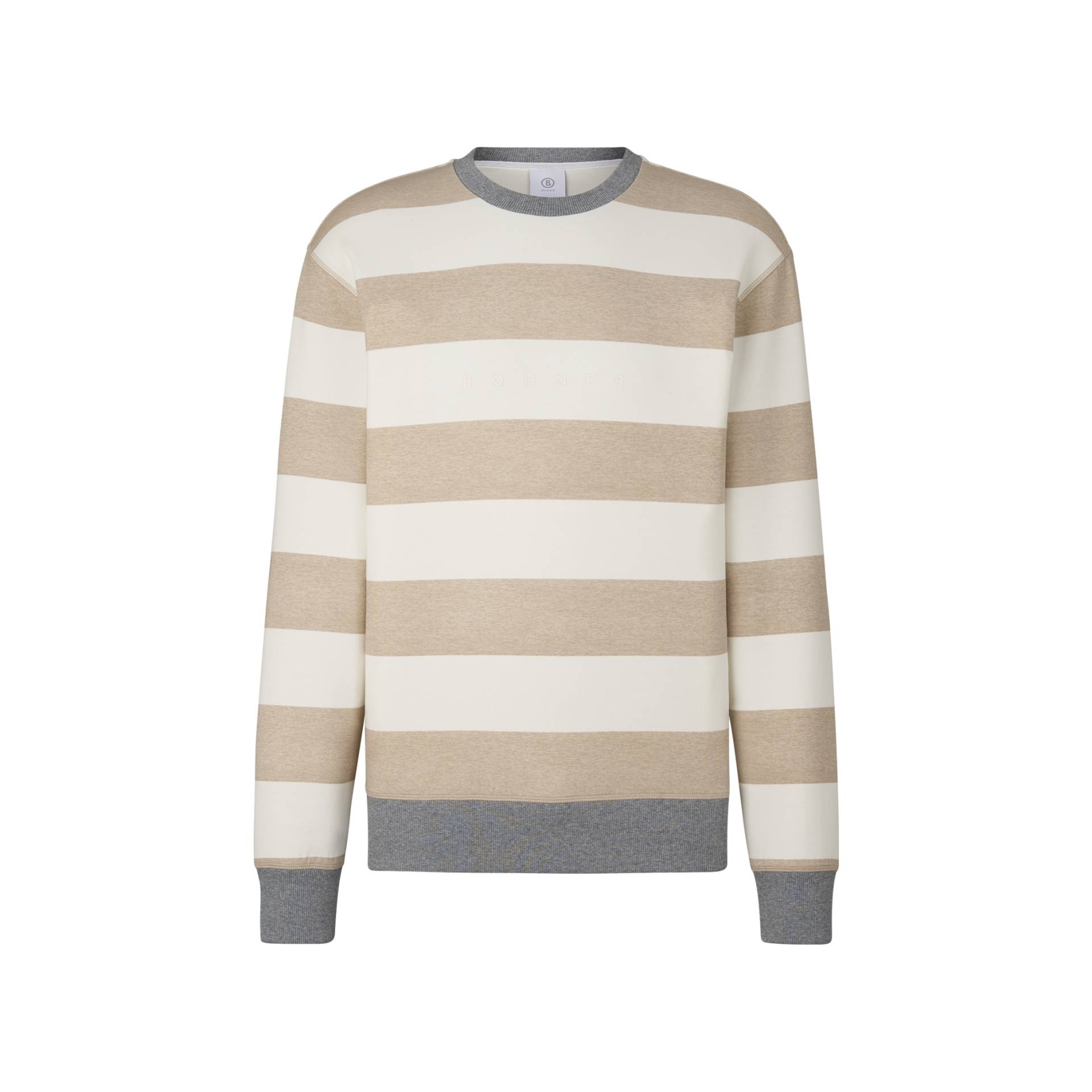 BOGNER Sweater Hanjo für Herren - Beige/Off-White - L von Bogner