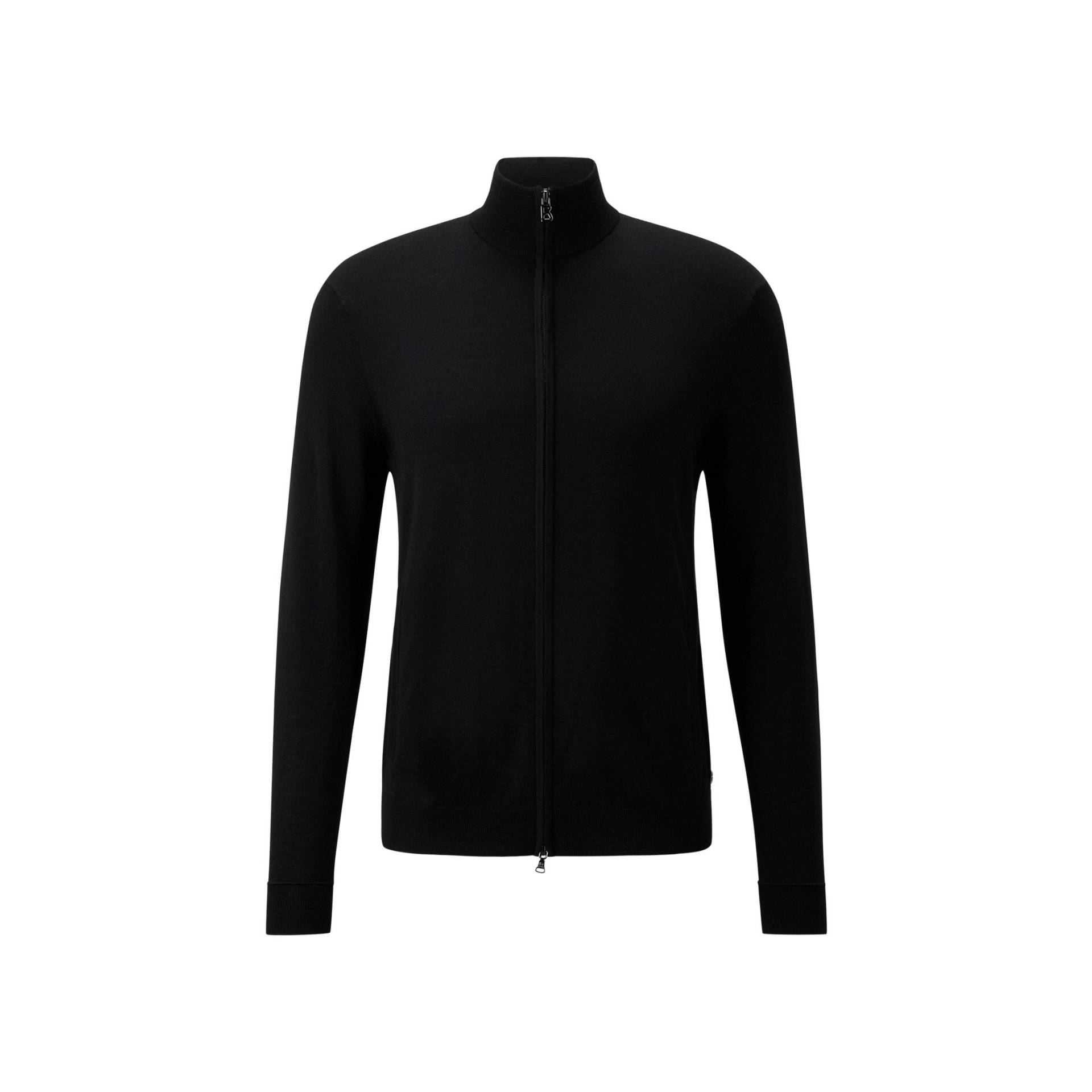 BOGNER Merino-Strickjacke Oscar für Herren - Schwarz - 3XL von Bogner