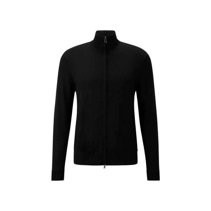 BOGNER Merino-Strickjacke Oscar für Herren - Schwarz - 3XL von Bogner