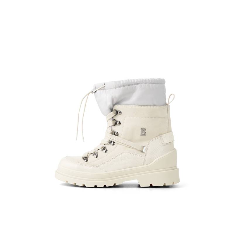 BOGNER Mid Boots St.Moritz mit Spikes für Damen - Off-White - 35,5 von Bogner