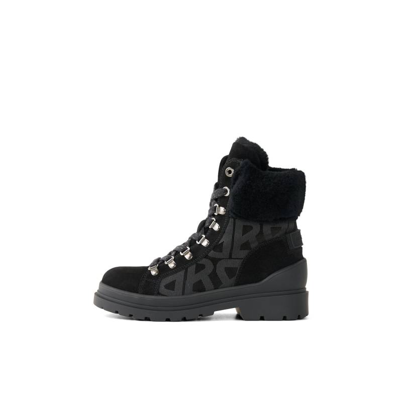 BOGNER Mid Boots St.Moritz mit Spikes für Damen - Schwarz - 35 von Bogner