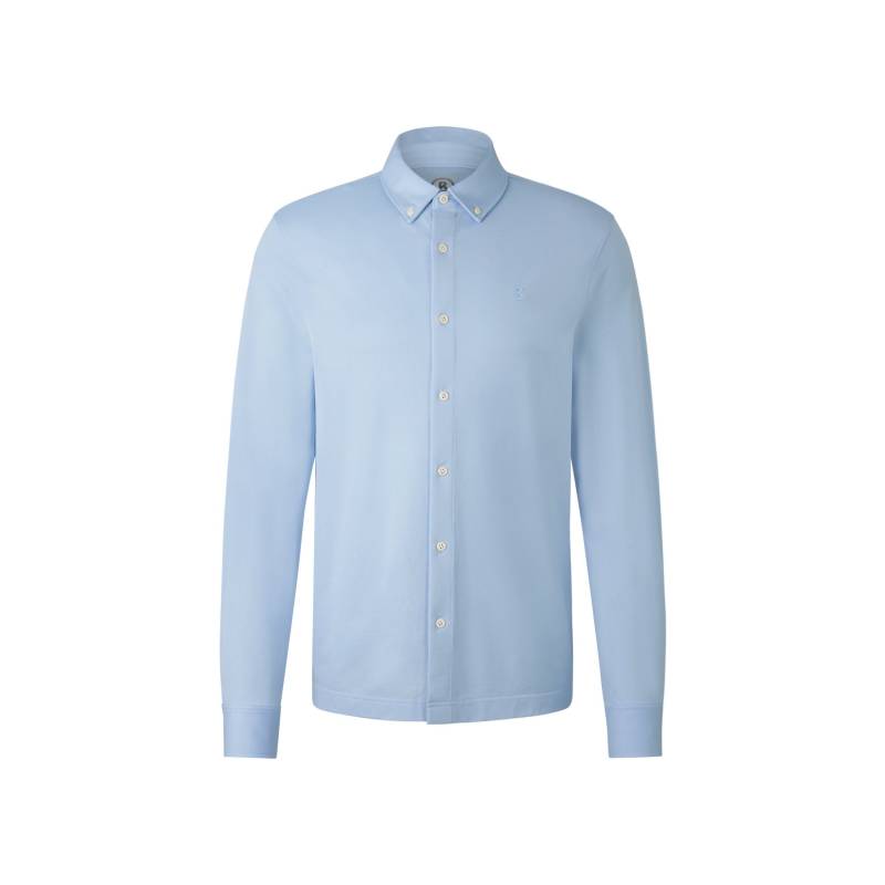 BOGNER Piqué-Hemd Franz für Herren - Hellblau - 3XL von Bogner