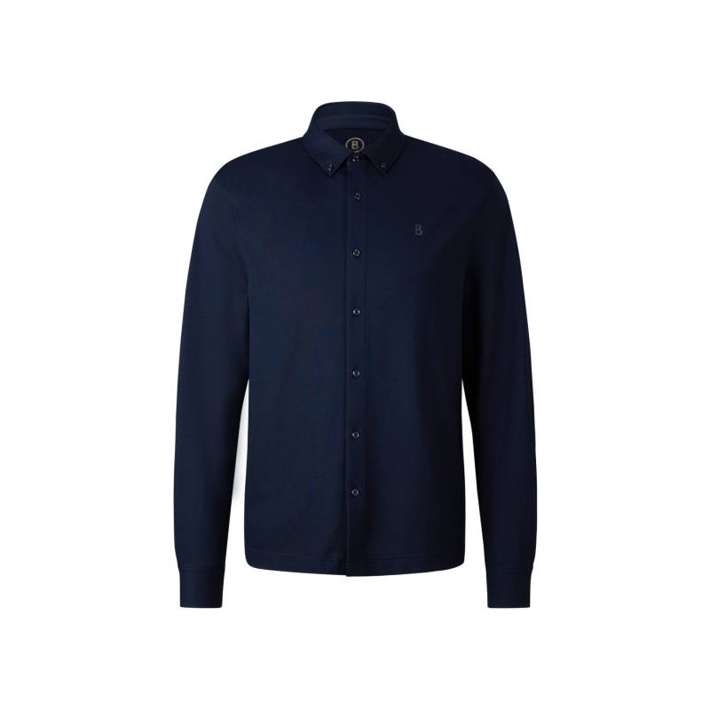 BOGNER Piqué-Hemd Franz für Herren - Navy-Blau - XL von Bogner