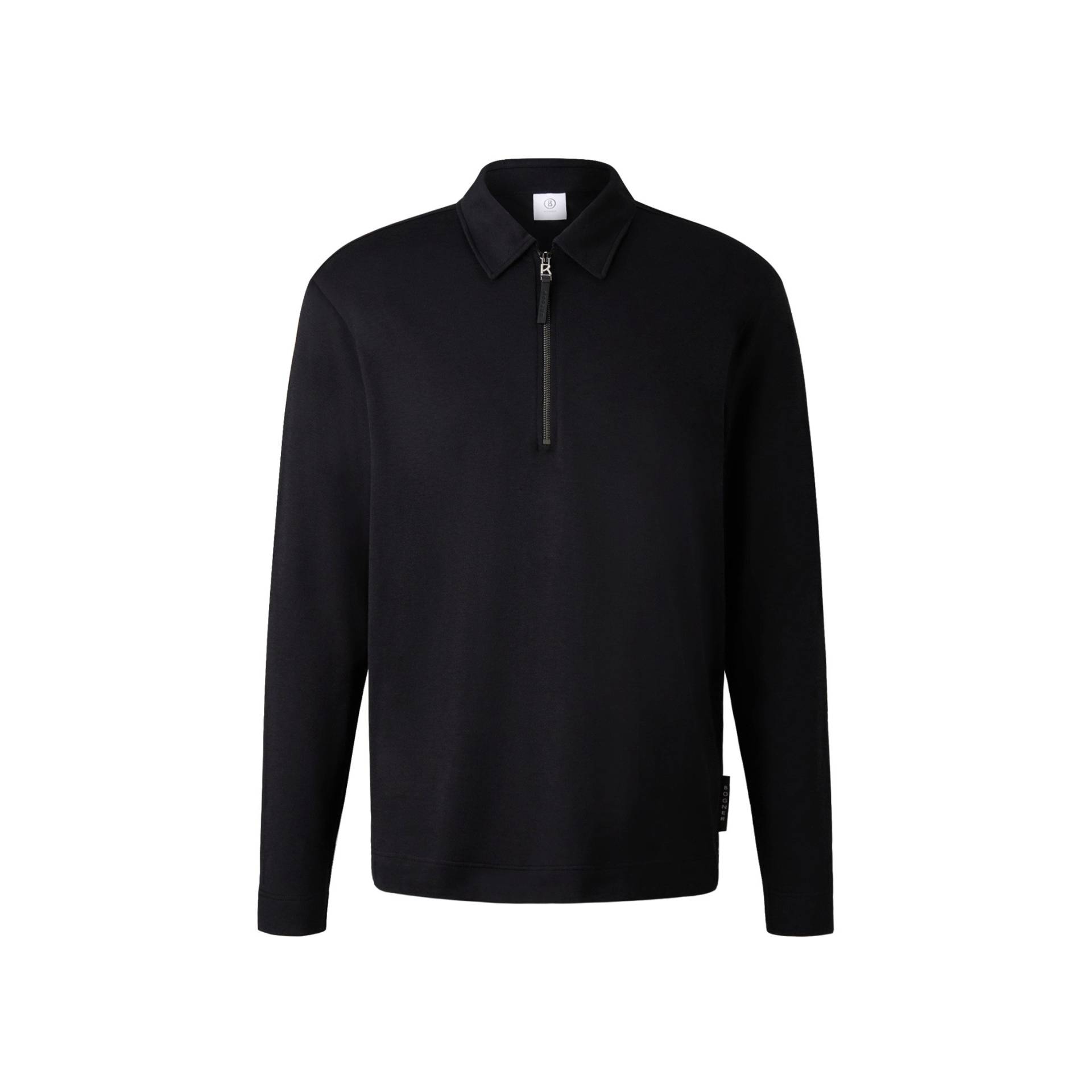 BOGNER Polo-Longsleeve Bailey für Herren - Schwarz - L von Bogner