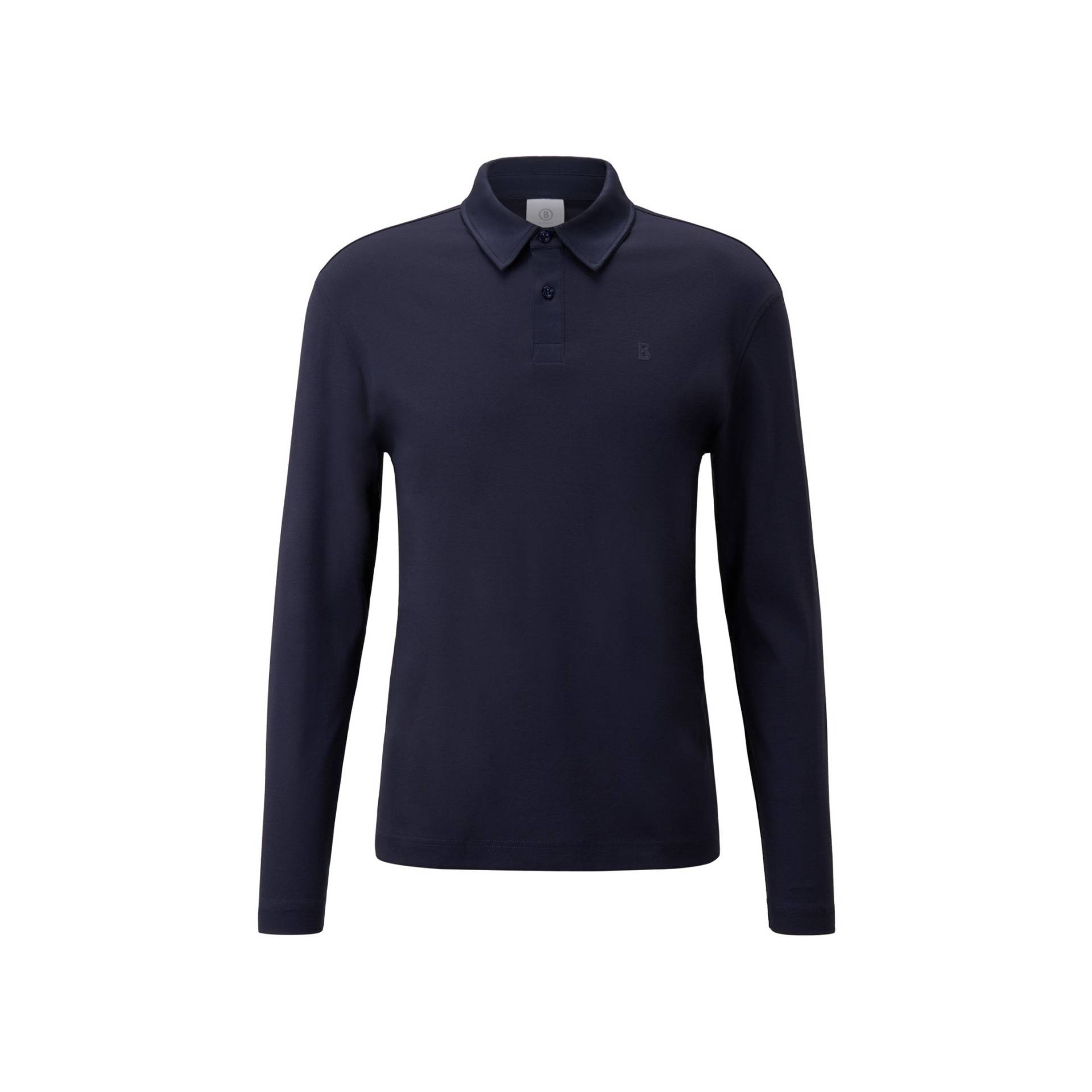 BOGNER Polo-Longsleeve Mika für Herren - Navy-Blau - 3XL von Bogner