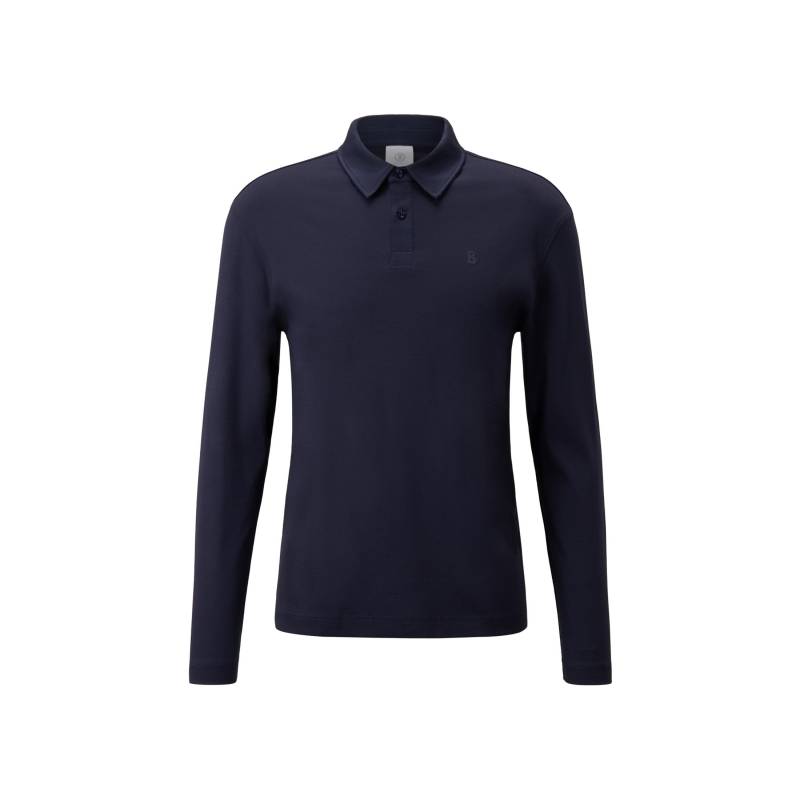 BOGNER Polo-Longsleeve Mika für Herren - Navy-Blau - M von Bogner