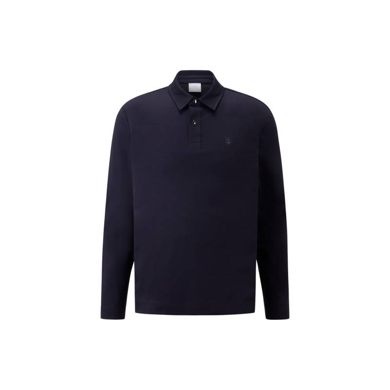 BOGNER Polo-Longsleeve Mika für Herren - Navy-Blau - XL von Bogner