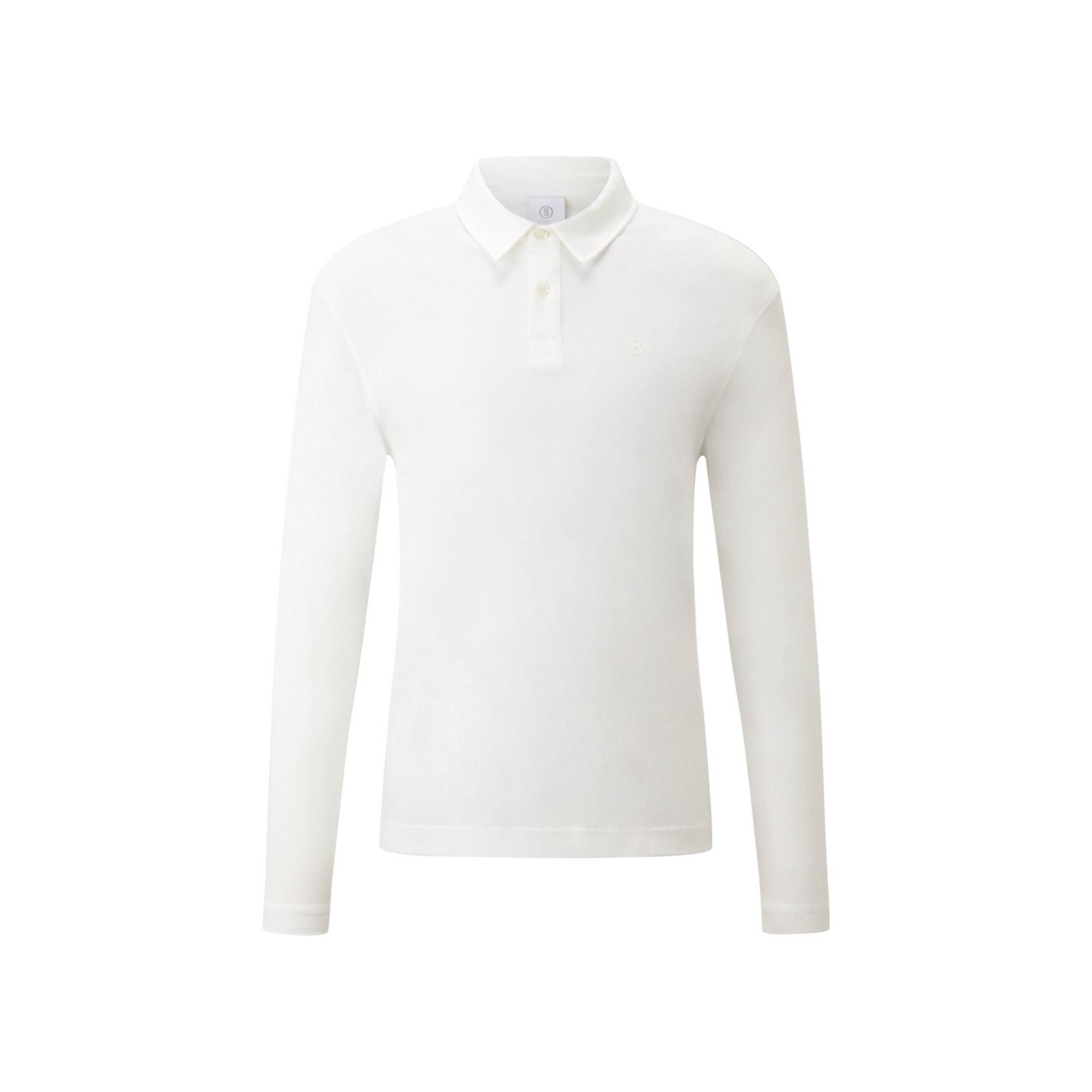 BOGNER Polo-Longsleeve Mika für Herren - Off-White - 3XL von Bogner