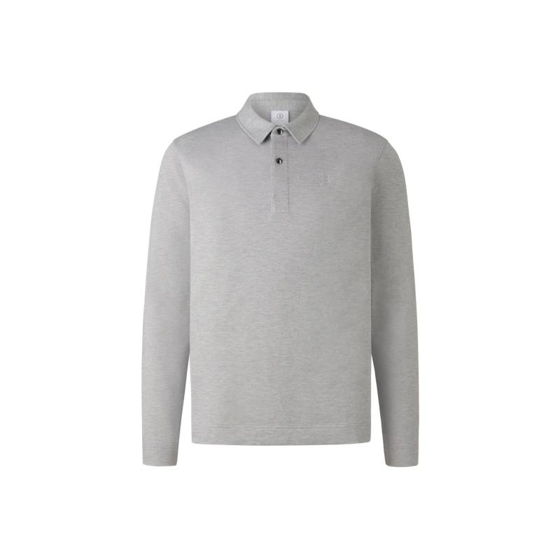 BOGNER Polo-Longsleeve Timon für Herren - Hellgrau - L von Bogner