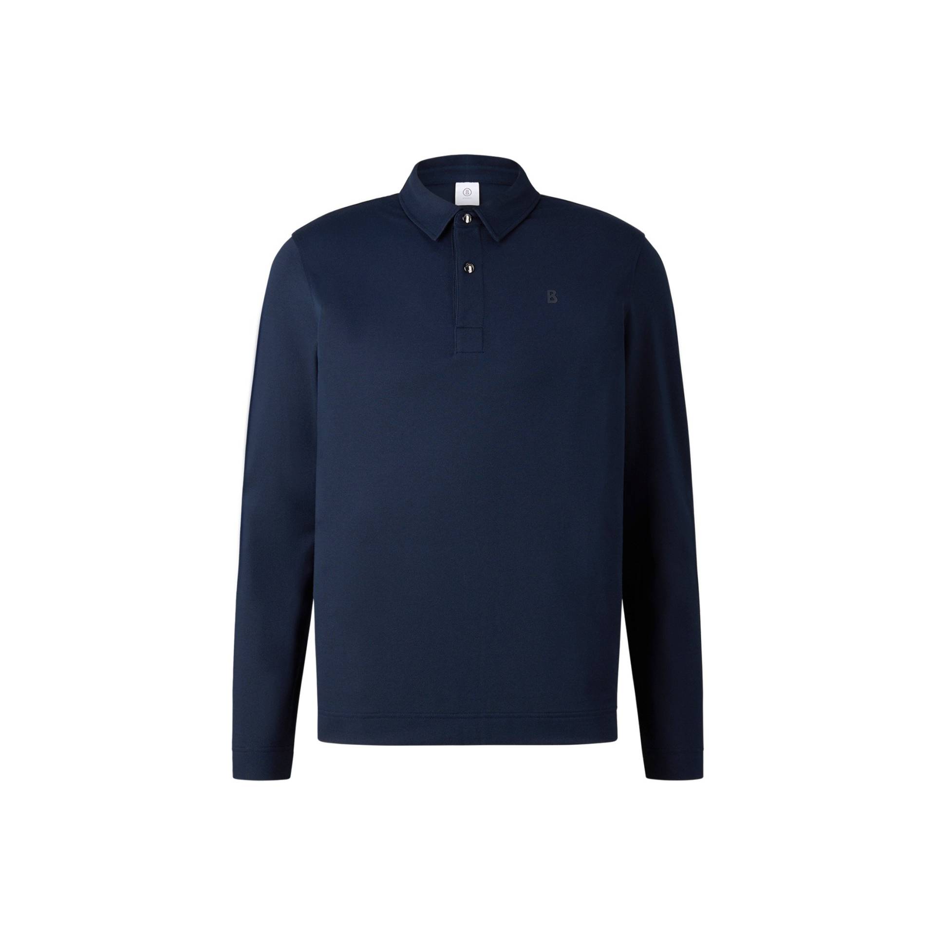 BOGNER Polo-Longsleeve Timon für Herren - Navy-Blau - 3XL von Bogner