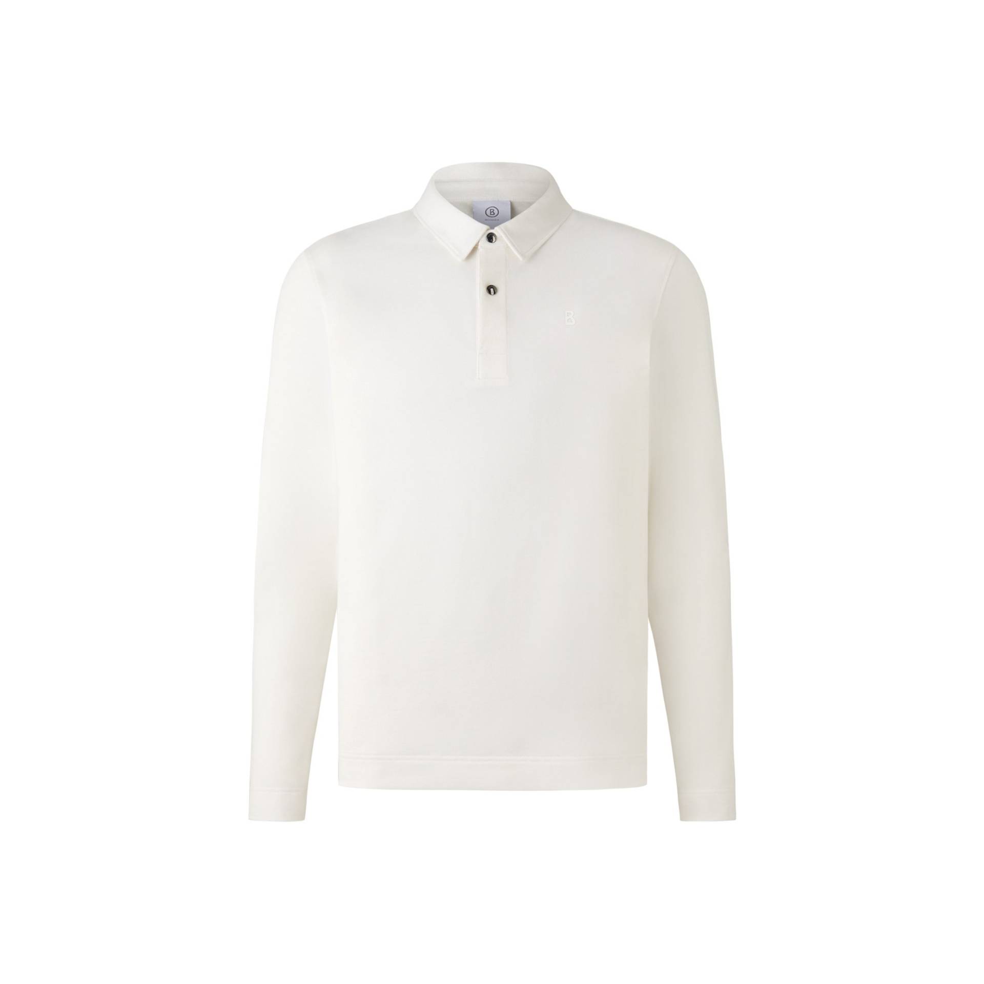 BOGNER Polo-Longsleeve Timon für Herren - Off-White - 3XL von Bogner