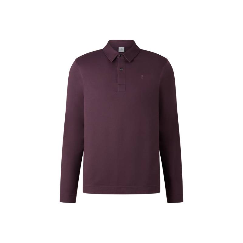 BOGNER Polo-Longsleeve Timon für Herren - Pflaume - 3XL von Bogner