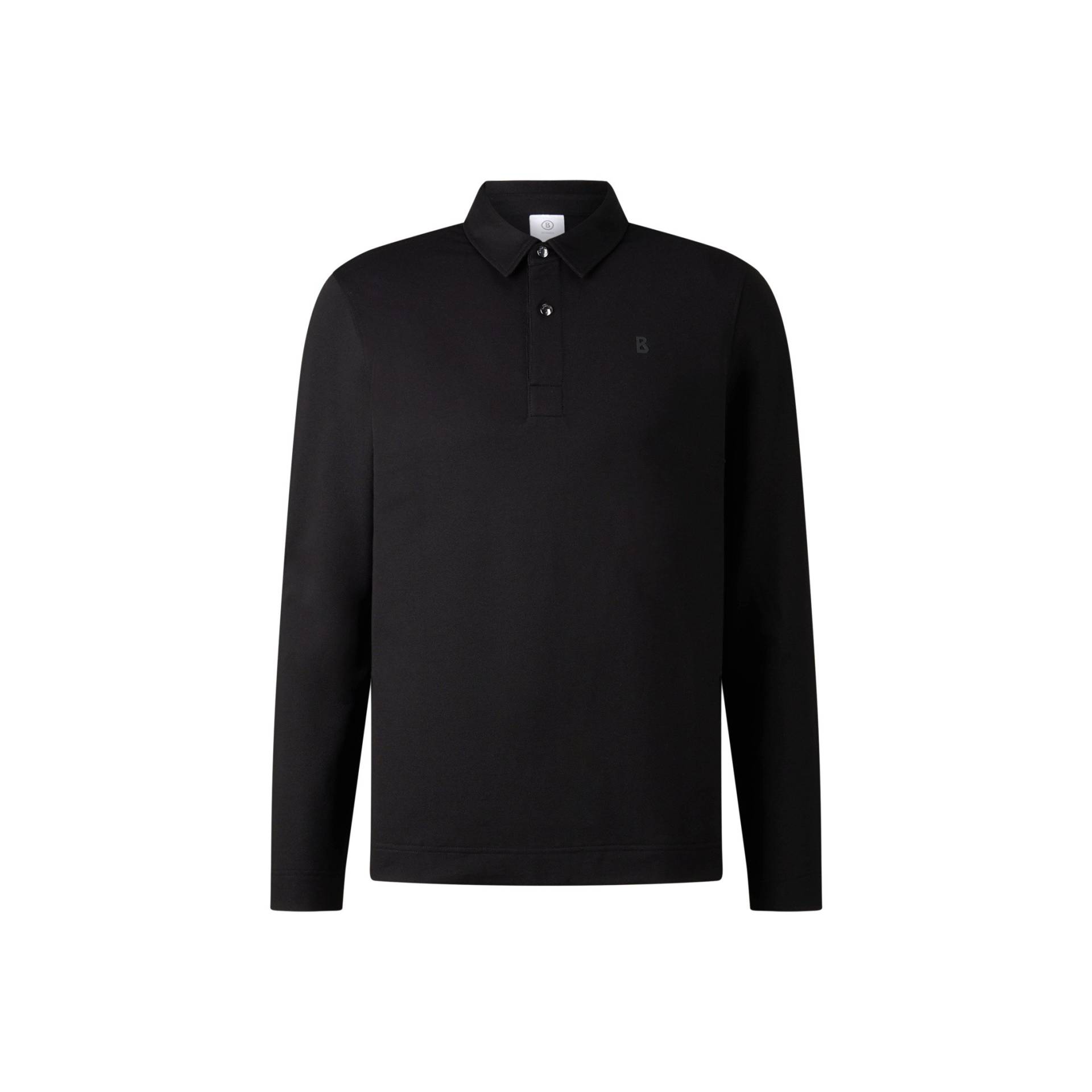 BOGNER Polo-Longsleeve Timon für Herren - Schwarz - 3XL von Bogner