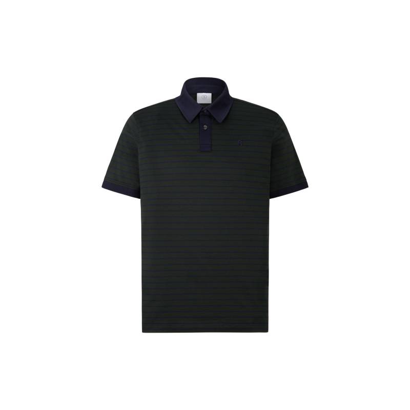 BOGNER Polo-Shirt Duncan für Herren - Dunkelgrün/Navy-Blau - M von Bogner