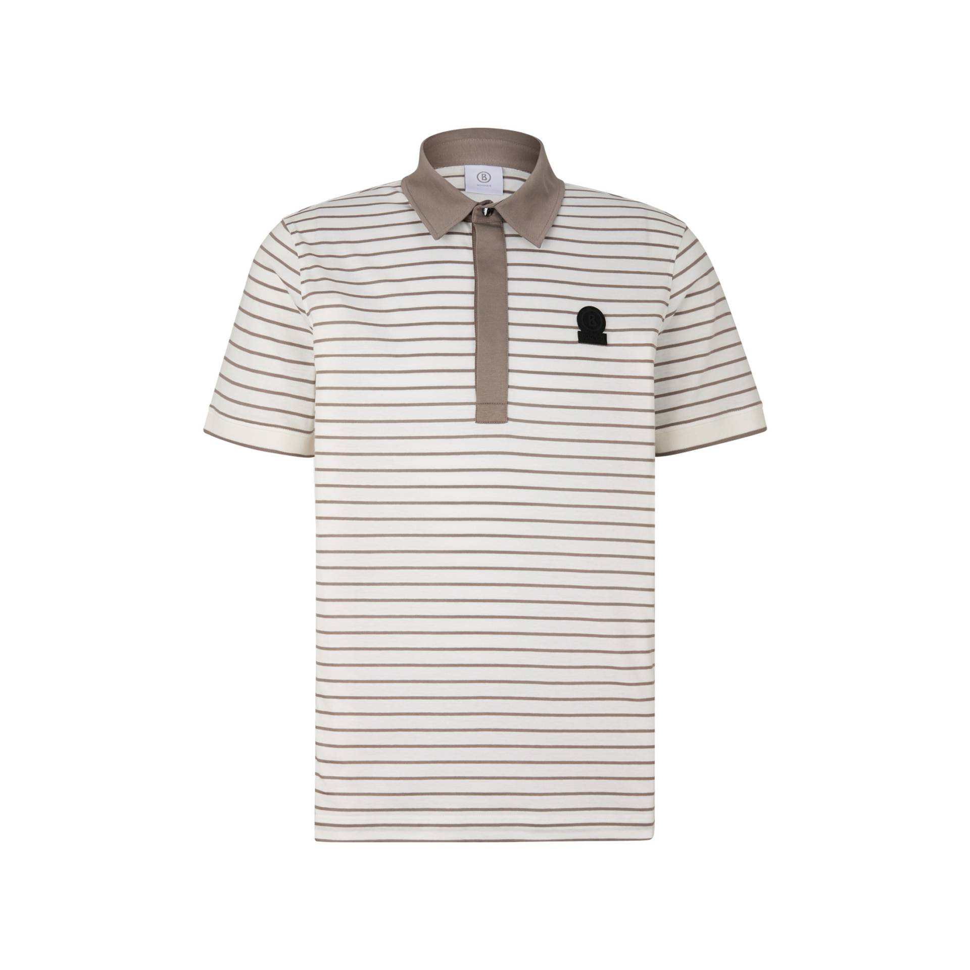 BOGNER Polo-Shirt Duncan für Herren - Off-White/Taupe - M von Bogner