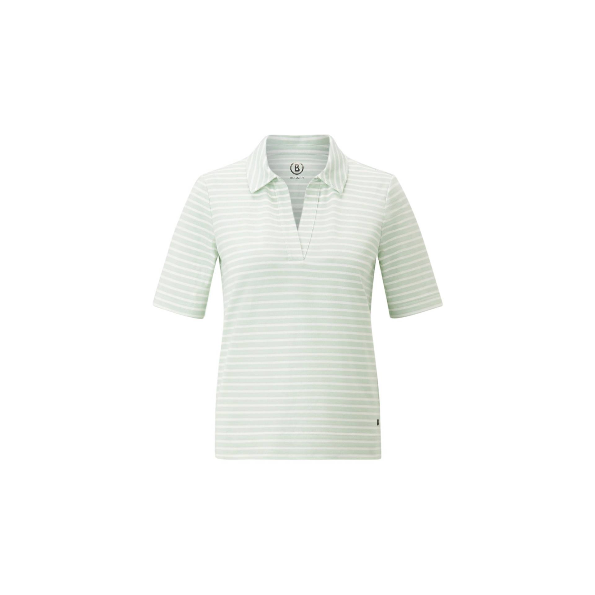 BOGNER Polo-Shirt Peony für Damen - Hellgrün/Off-White - 44 BOGNER Polo-Shirt Peony für Damen - Hellgrün/Off-White - 44 von Bogner