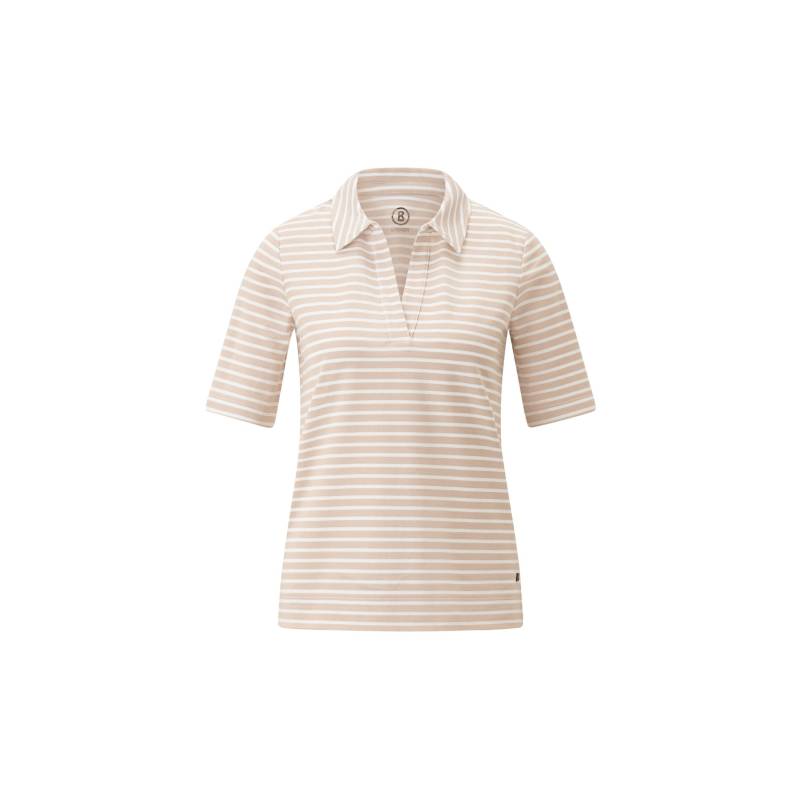 BOGNER Polo-Shirt Peony für Damen - Sand/Off-White - 34 von Bogner