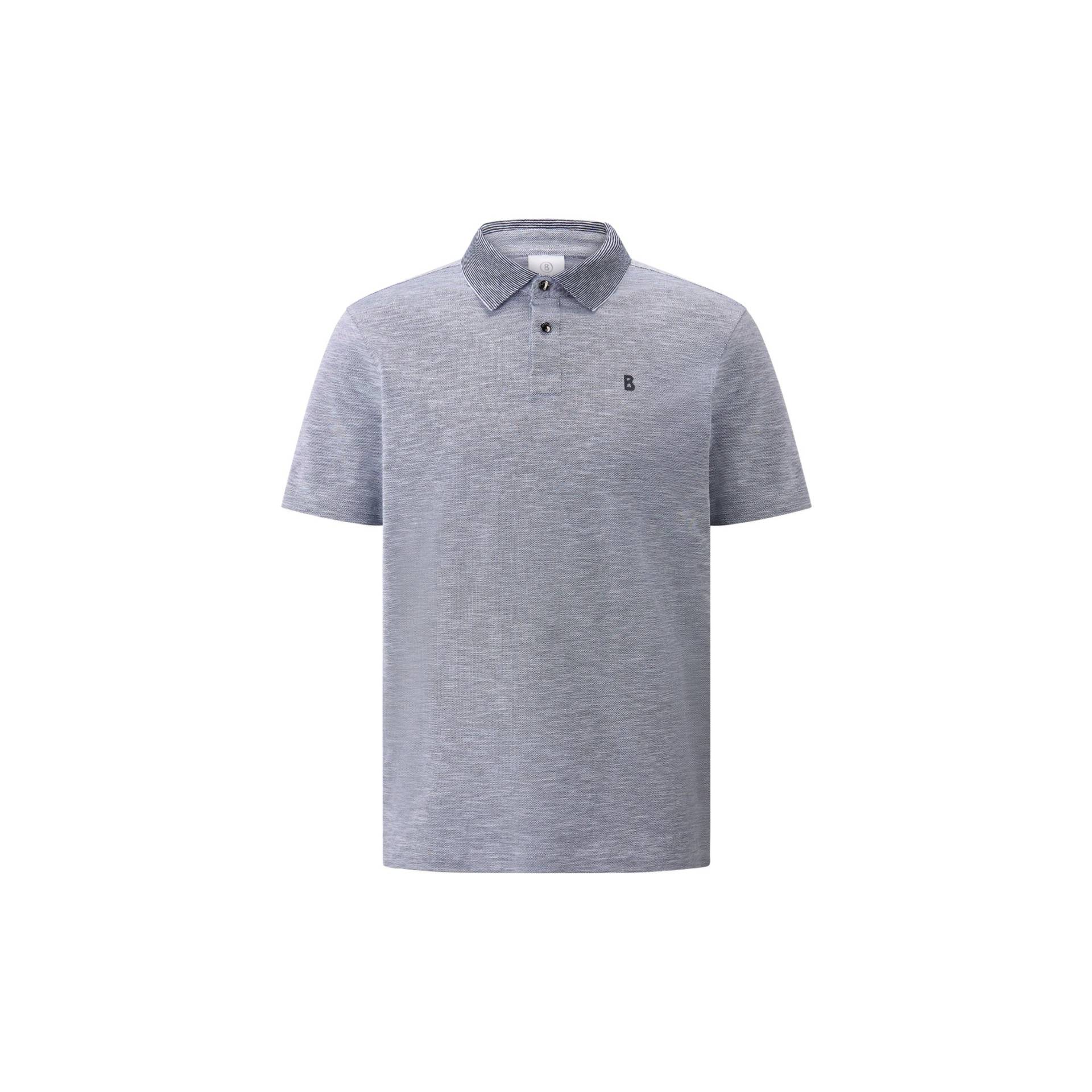 BOGNER Polo-Shirt Samu für Herren - Navy-Blau/Weiß - S von Bogner