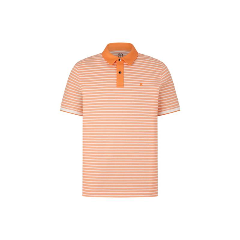 BOGNER Polo-Shirt Timo für Herren - Orange/Weiß - 3XL von Bogner