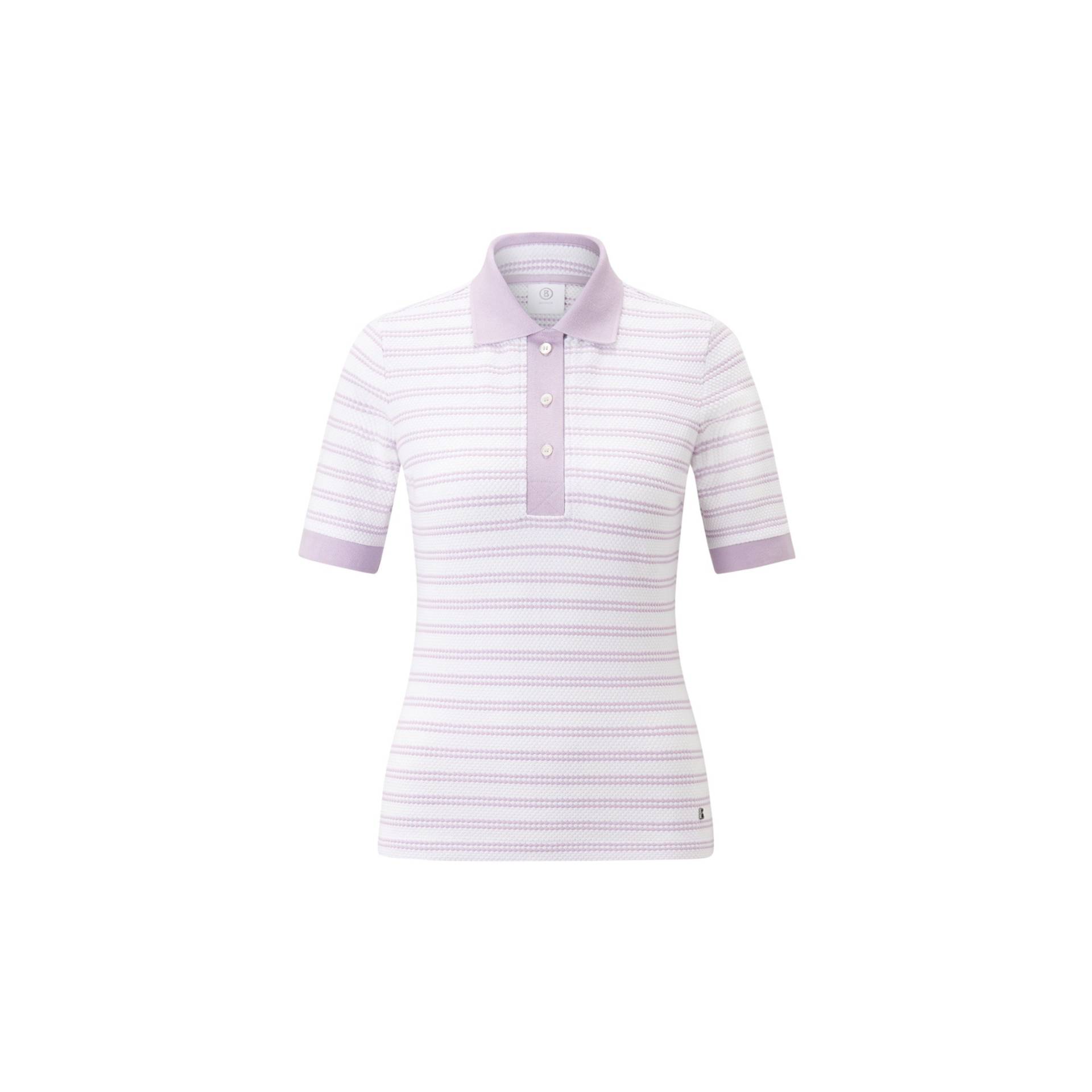 BOGNER Polo-Shirt Wendy für Damen - Flieder/Weiß - 34 von Bogner