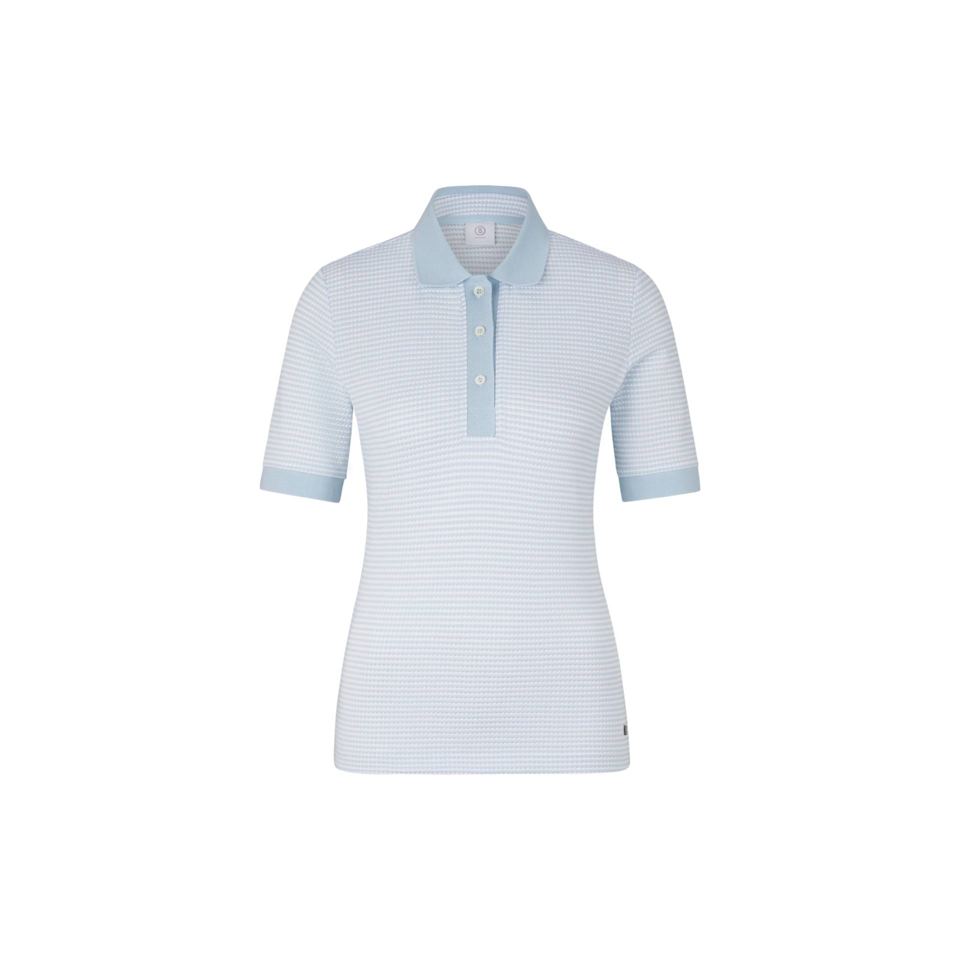 BOGNER Polo-Shirt Wendy für Damen - Hellblau/Off-White - 34 von Bogner