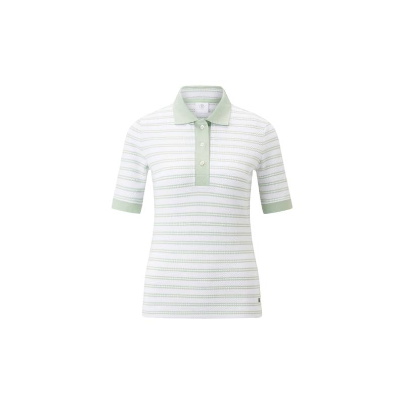 BOGNER Polo-Shirt Wendy für Damen - Mint/Weiß - 36 von Bogner