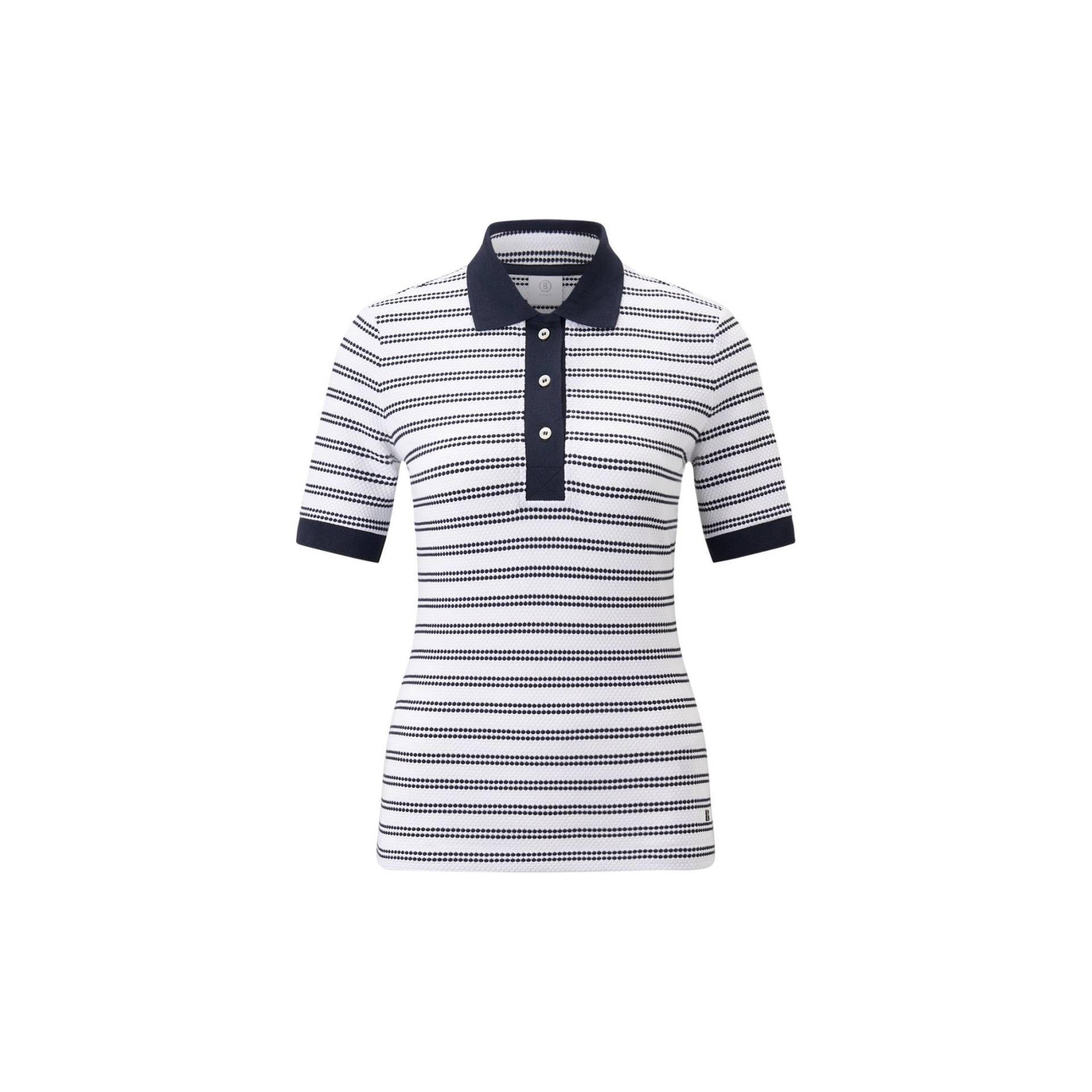 BOGNER Polo-Shirt Wendy für Damen - Navy-Blau/Weiß - 34 von Bogner