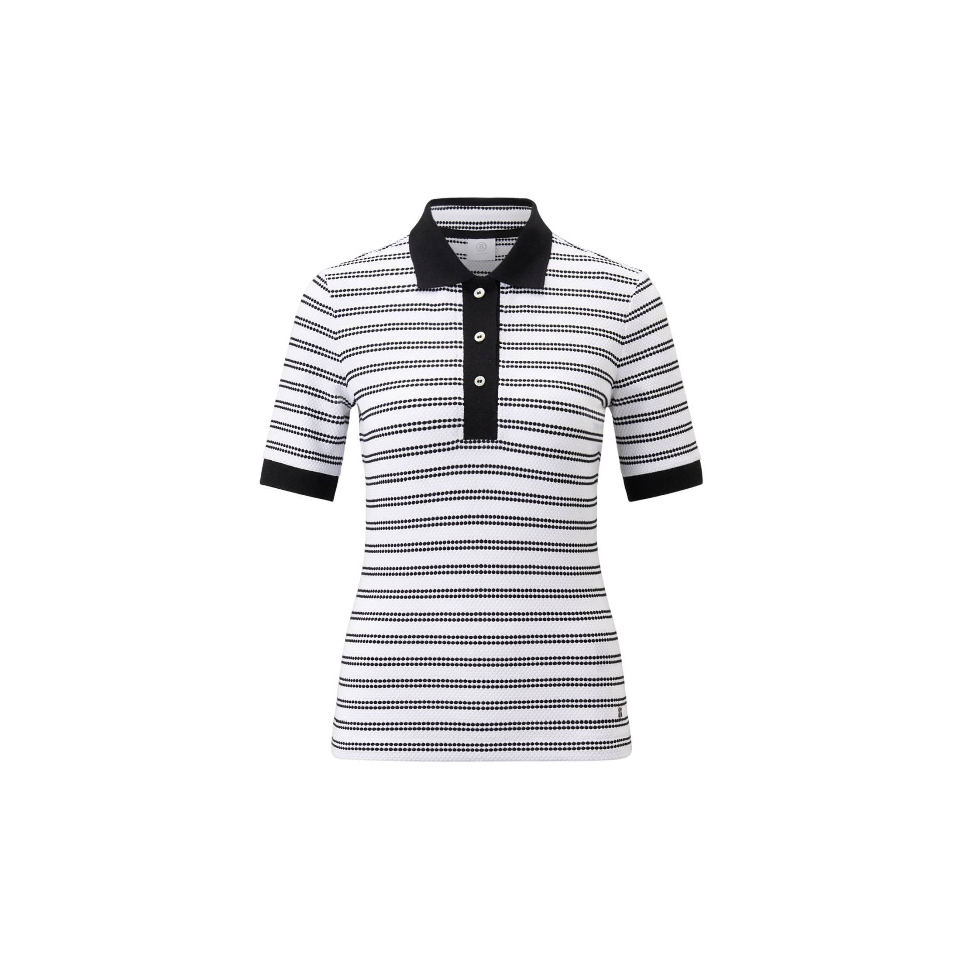 BOGNER Polo-Shirt Wendy für Damen - Schwarz/Weiß - 34 von Bogner