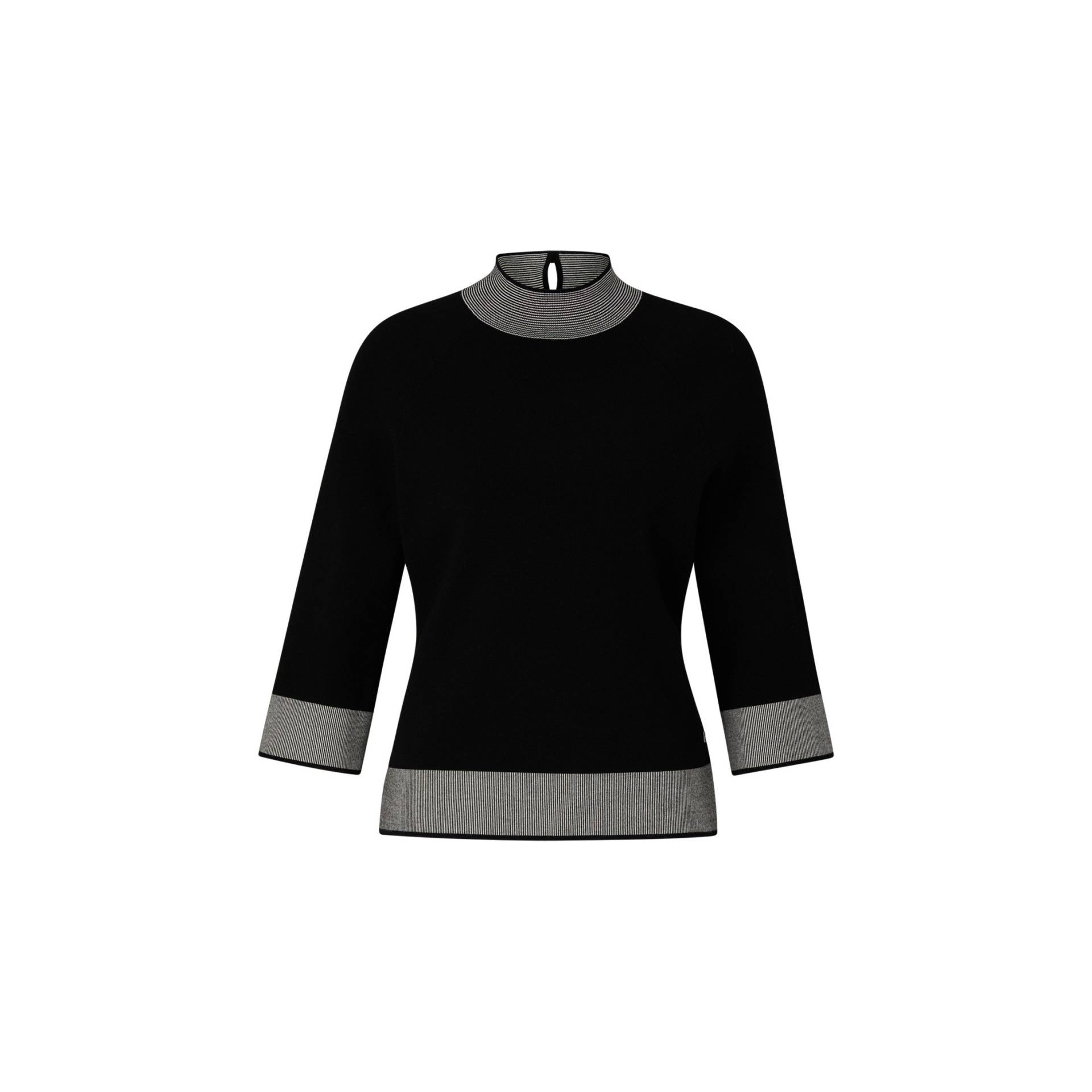 BOGNER Pullover Magda für Damen - Schwarz/Weiß - 34 von Bogner