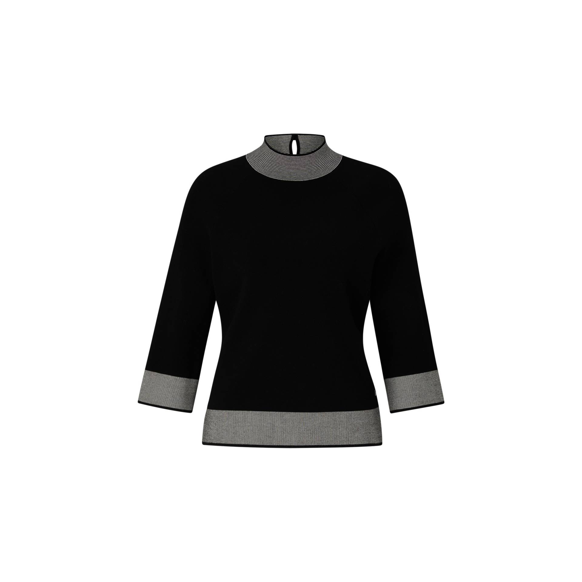 BOGNER Pullover Magda für Damen - Schwarz/Weiß - 40 von Bogner