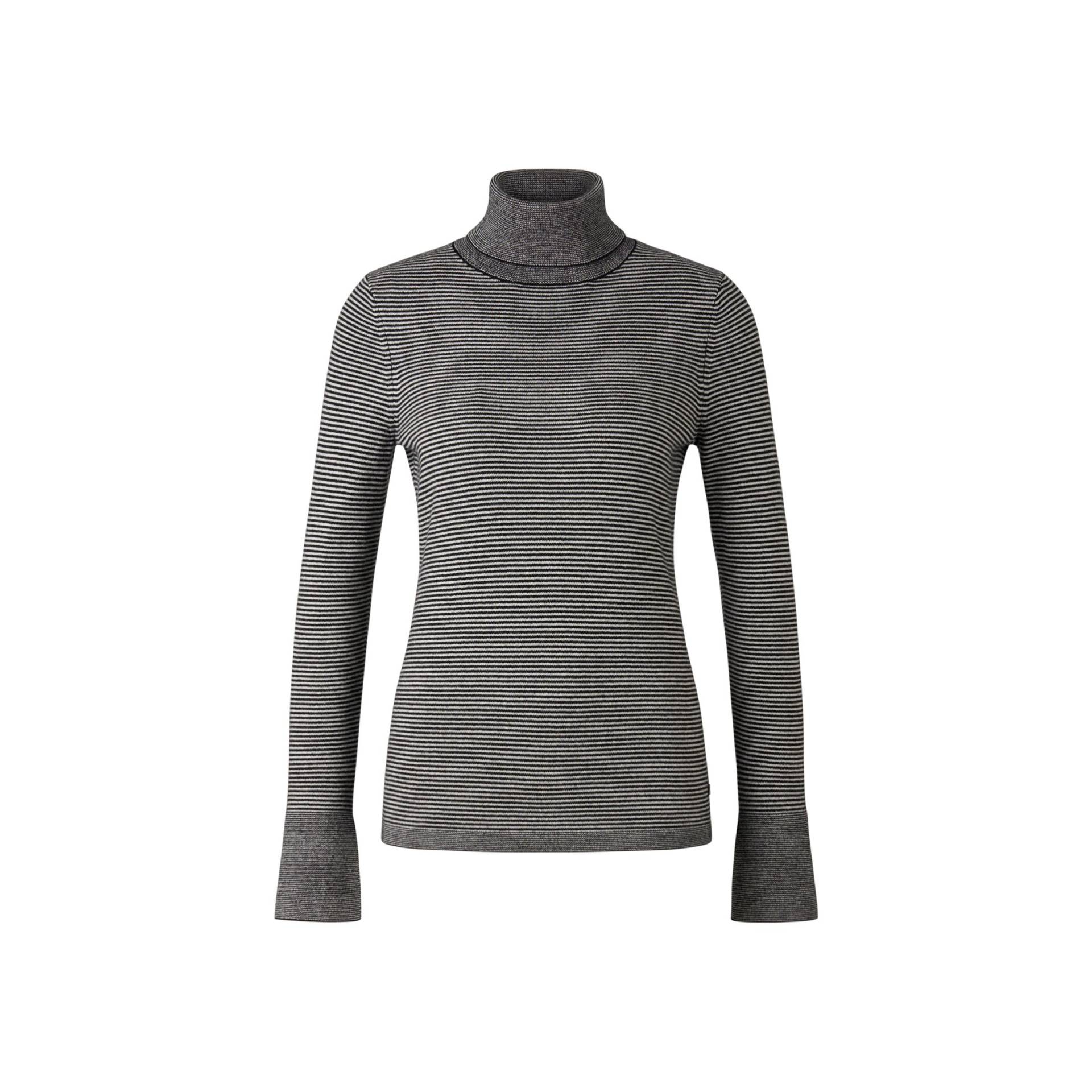 BOGNER Rollkragenpullover Vinny für Damen - Schwarz/Weiß - 34 von Bogner