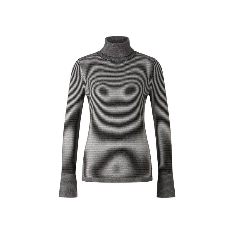 BOGNER Rollkragenpullover Vinny für Damen - Schwarz/Weiß - 38 von Bogner