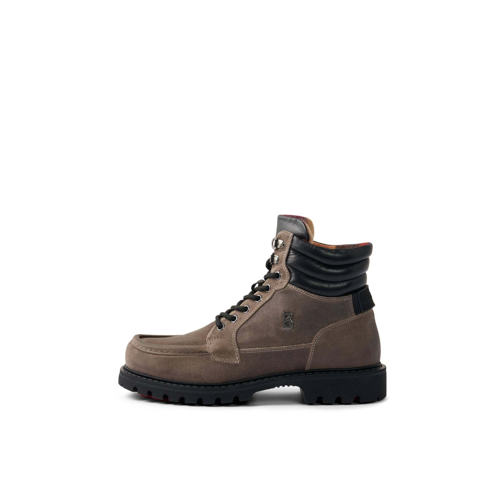 BOGNER Schnürboots Helsinki für Herren - Taupe/Schwarz - 39,5 von Bogner