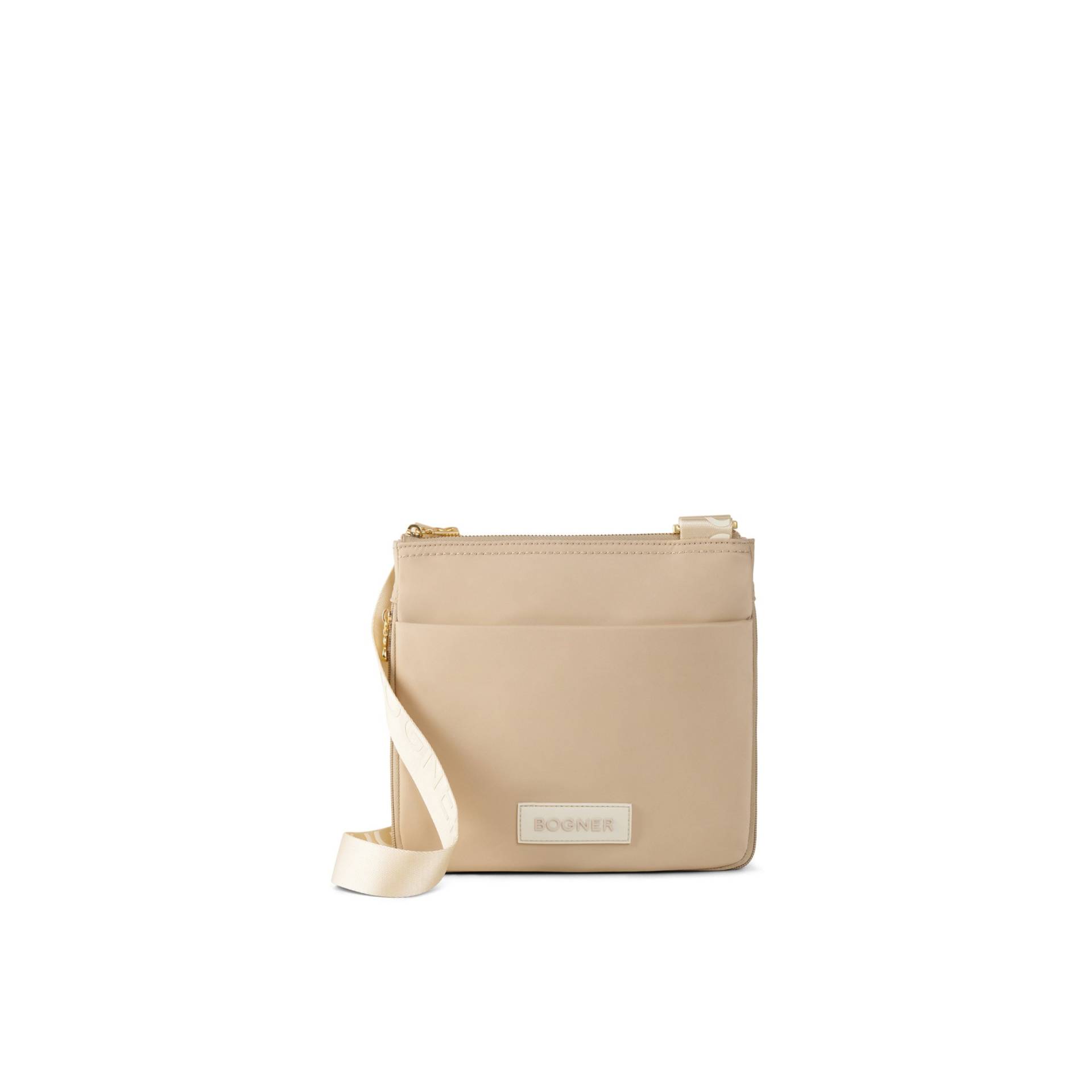 BOGNER Schultertasche Saxon Serena für Damen - Beige - one_size von Bogner