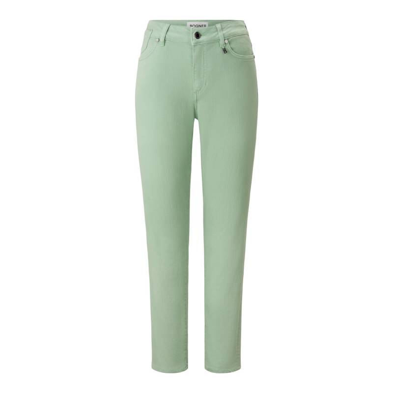 BOGNER Slim Fit Jeans Julie für Damen - Hellgrün - 28 von Bogner