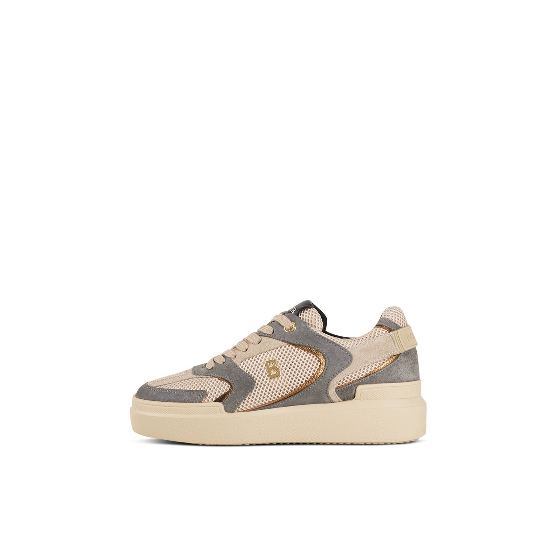 BOGNER Sneaker Hollywood für Damen - Beige/Grau - 35,5 von Bogner