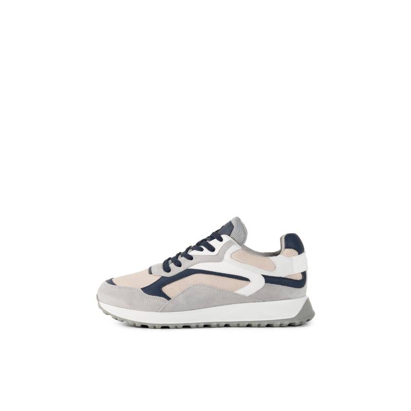 BOGNER Sneaker Michigan für Herren - Grau/Navy-Blau/Rosa - 41,5 von Bogner