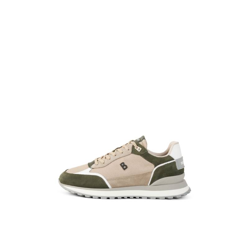 BOGNER Sneaker Newport für Herren - Oliv-Grün/Beige - 39 von Bogner