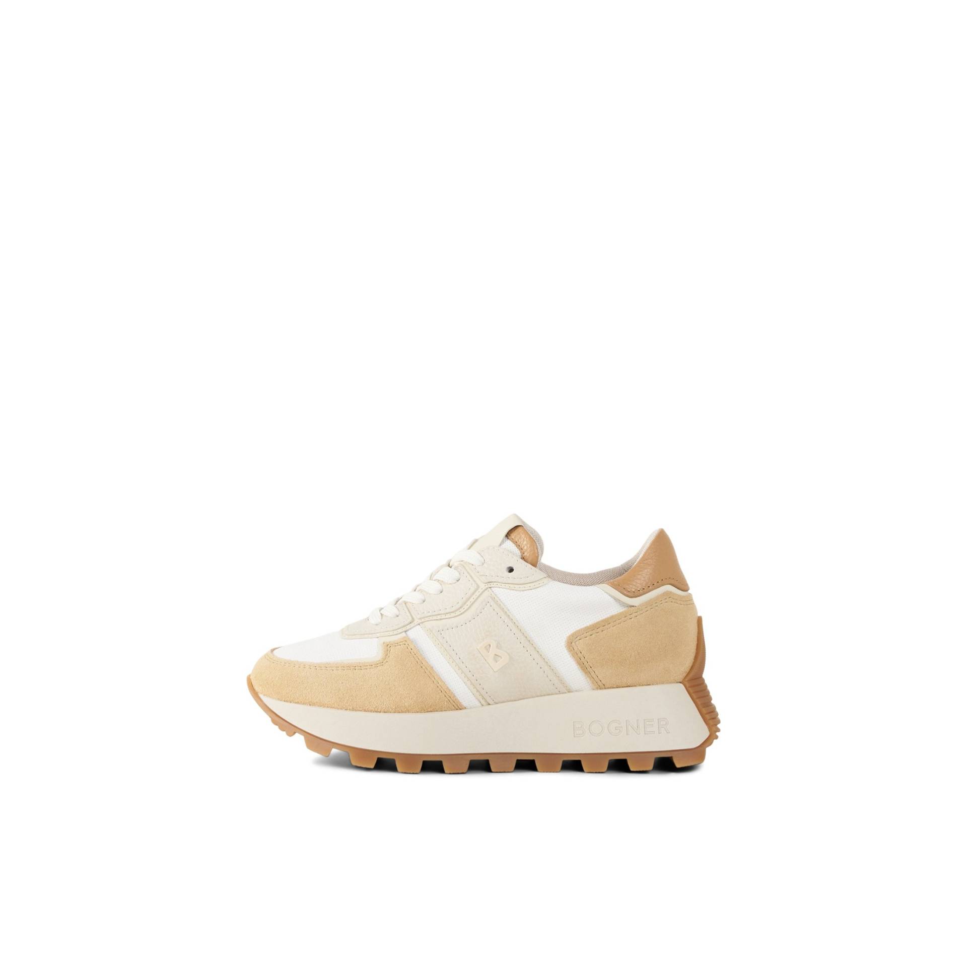 BOGNER Sneaker Osaka für Damen - Beige/Weiß - 35,5 von Bogner