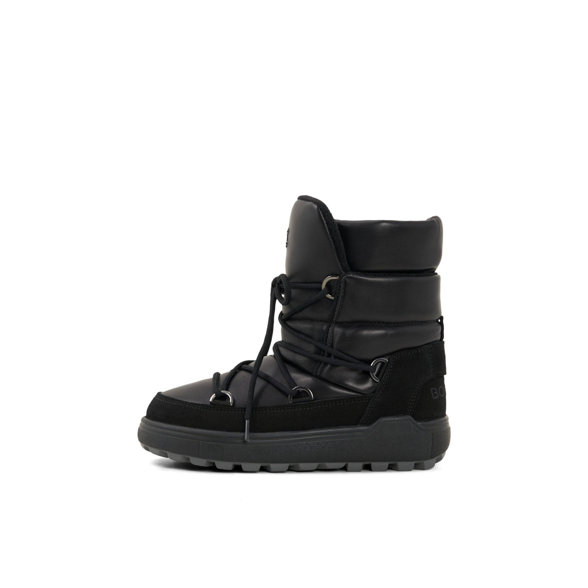 BOGNER Snow Boots Chamonix mit Spikes für Damen - Schwarz - 35,5 von Bogner