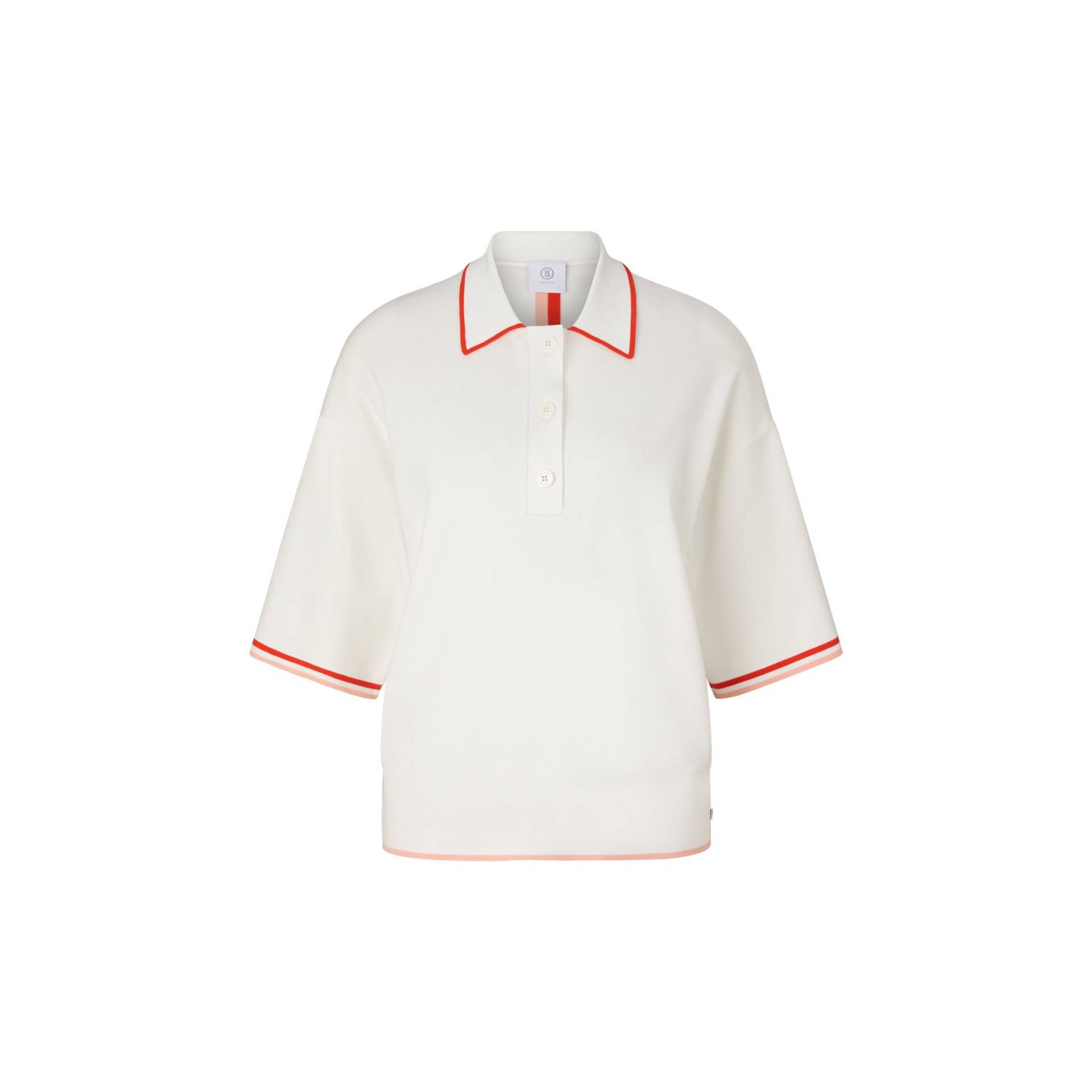 BOGNER Strick-Polo-Shirt Andrea für Damen - Off-White - 42 von Bogner