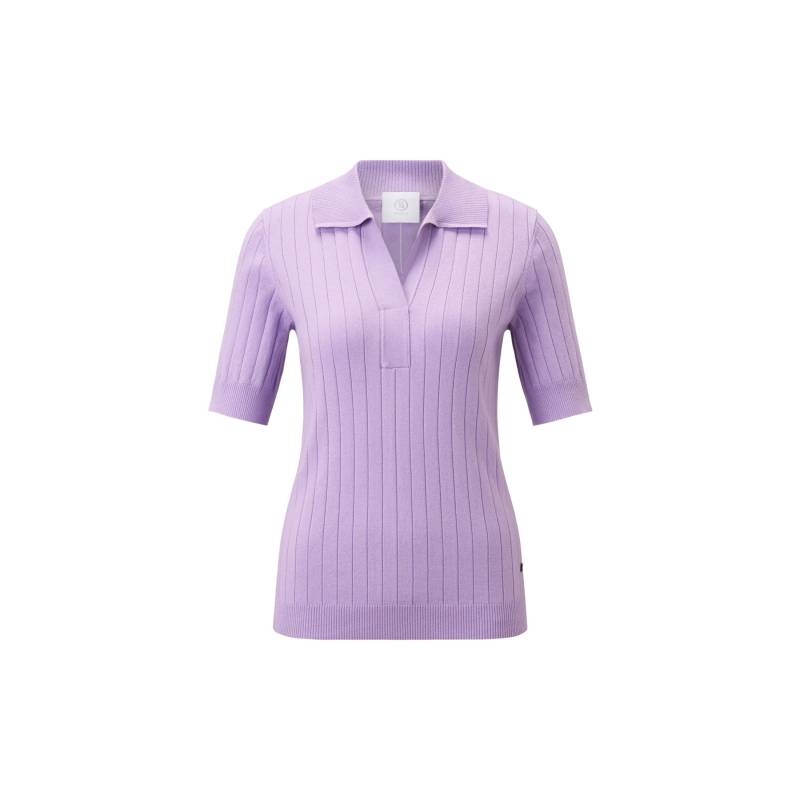 BOGNER Strick-Polo-Shirt June für Damen - Flieder - 36 von Bogner