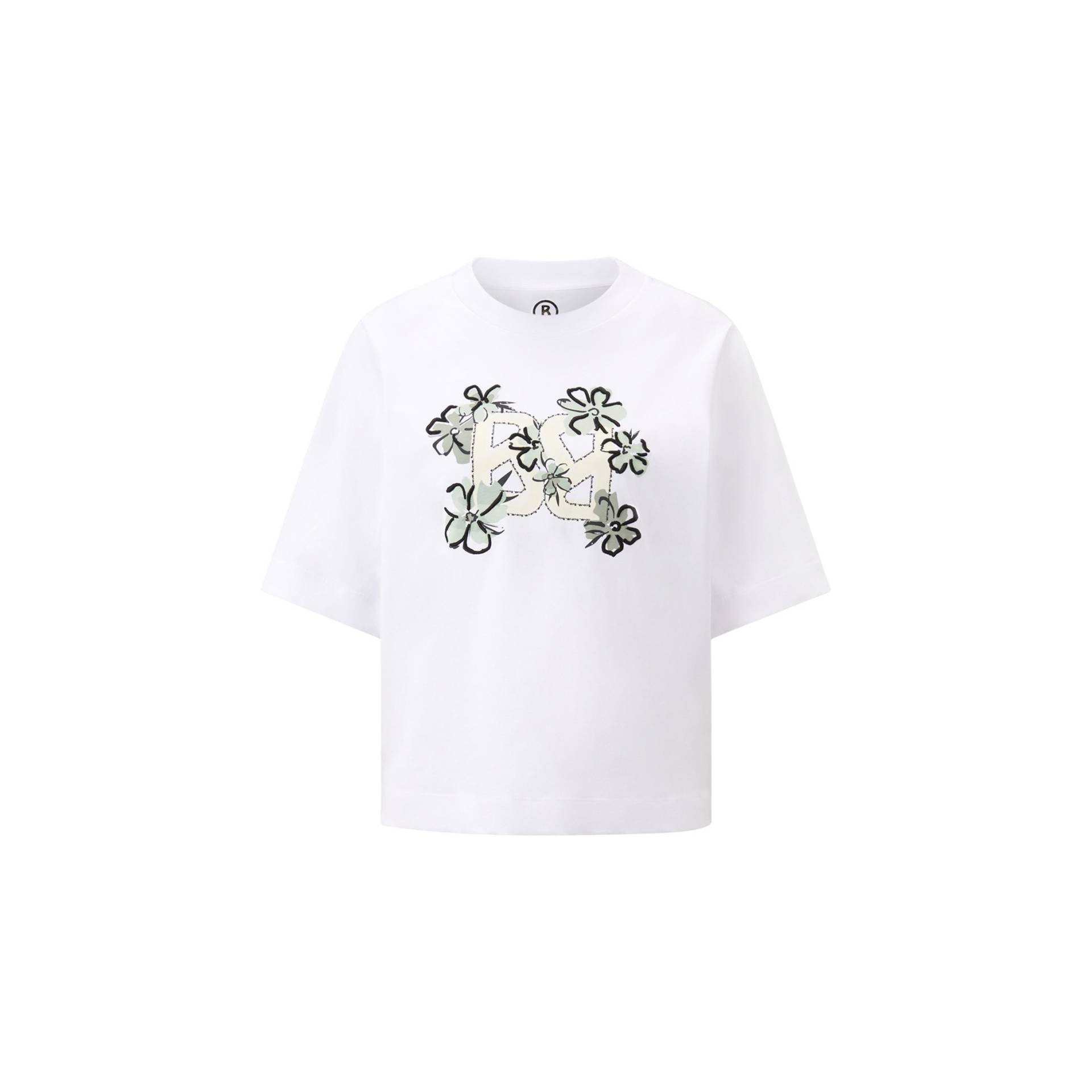 BOGNER T-Shirt Dorothy für Damen - Weiß/Hellgrün - 34 BOGNER T-Shirt Dorothy für Damen - Weiß/Hellgrün - 34 von Bogner