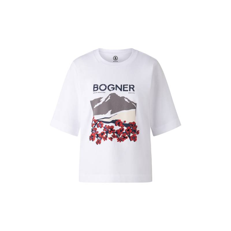 BOGNER T-Shirt Dorothy für Damen - Weiß - 46 von Bogner