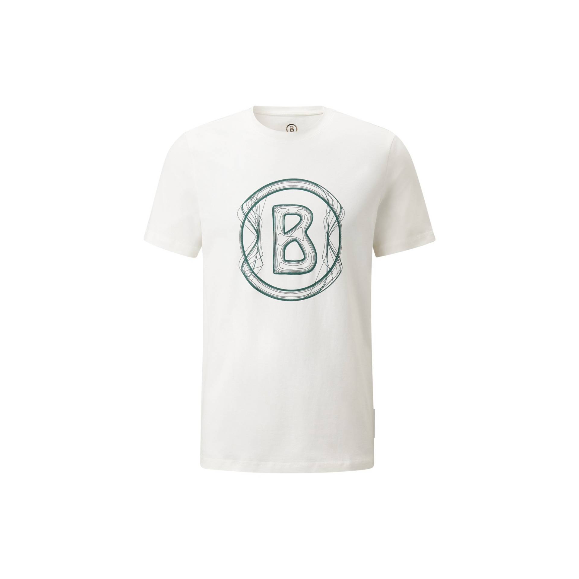 BOGNER T-Shirt Roc für Herren - Off-White/Grün - S BOGNER T-Shirt Roc für Herren - Off-White/Grün - S von Bogner