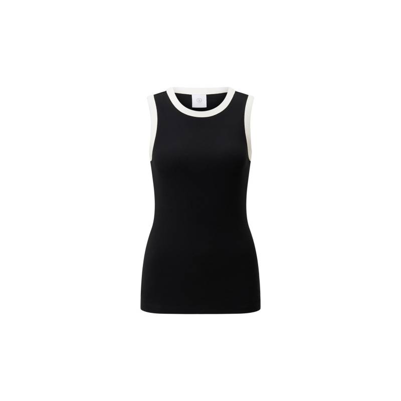 BOGNER Tanktop Niki für Damen - Schwarz/Off-White - 46 von Bogner