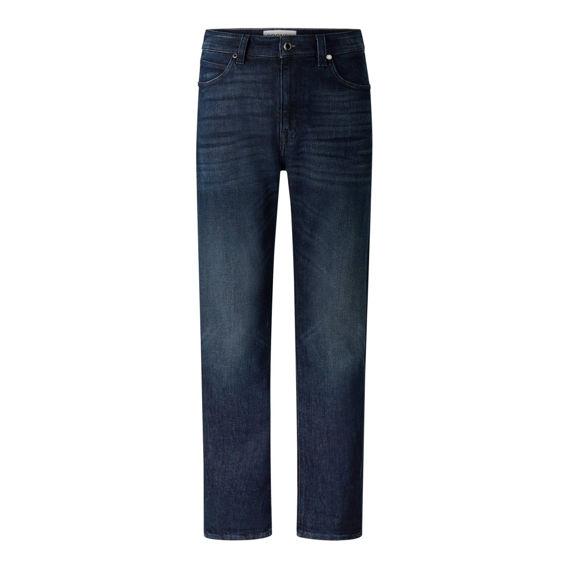 BOGNER Tapered Fit Jeans Brian für Herren - Dark Denim Blue - 31/32 von Bogner