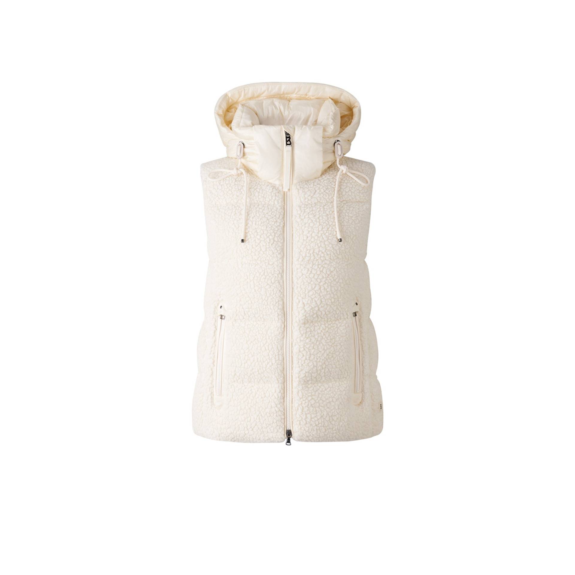 BOGNER Teddy-Daunenweste Falka für Damen - Off-White - 36 von Bogner